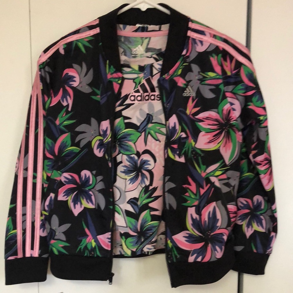 adidas shirt and jacket